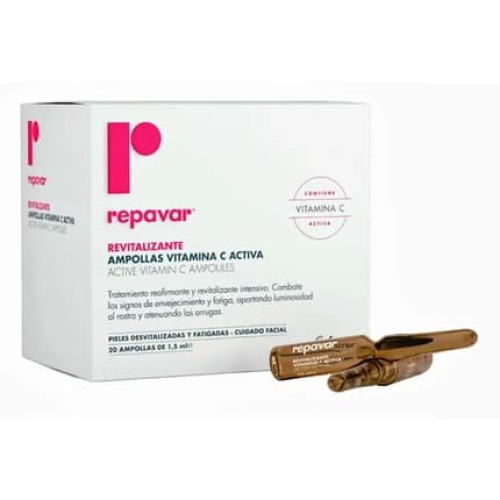 Repavar Repavar Revitalizante Active Vitamin C 20 Ampoules 15ml Each