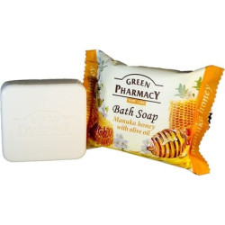 Green Pharmacy Manuka Honey Bath Soap Bar with Olive Oil 100g