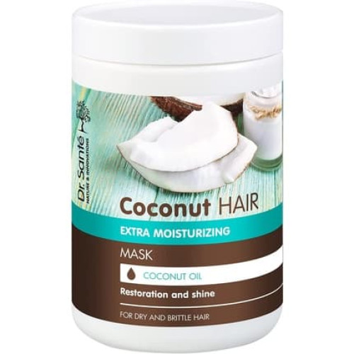 Dr Sante Coconut Oil Extra Moisturizing Hair Mask for Dry and Brittle Hair 1000ml