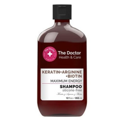 The Doctor Health & Care Strengthening Shampoo With Keratin + Arginine + Biotin 355ml