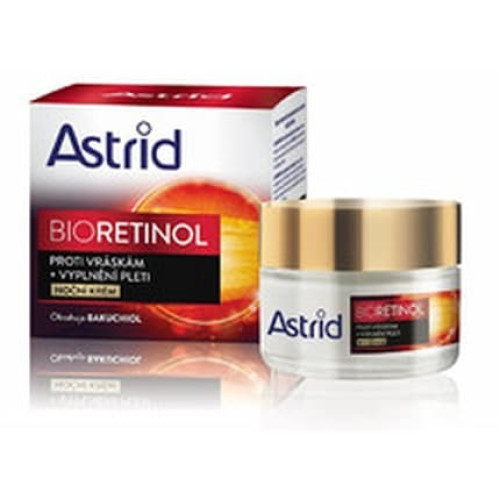 Astrid Bioretinol Night Cream Antiwrinkle Night Cream To Fill The Skin 50 Ml
