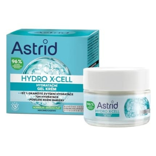 Astrid Hydrating Gel Cream For Normal To Mixed Skin Hydro Xcell 50 Ml