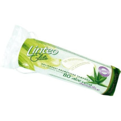 LINTEO Elite Makeup Remover Pads 80 Pieces Cotton LINTEO Elite Makeup Remover Pads 80 Pieces Cotton