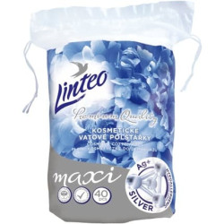Linteo Premium Maxi Makeup Remover Pads Silver 40 Pcs Linteo Premium Maxi Makeup Remover Pads Silver 40 Pcs