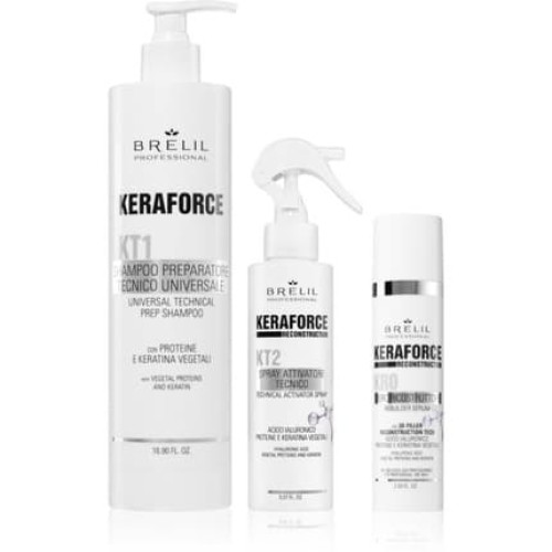 Brelil Professional Keraforce Set For Perfect Hair 3 Pieces