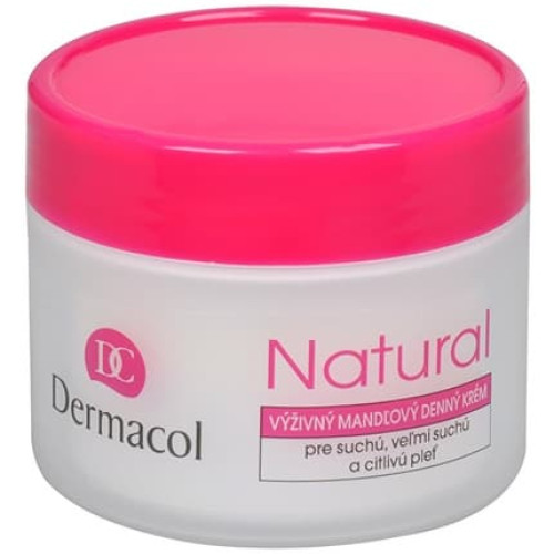 Dermacol Almond Nourishing Day Cream 50 Ml Jar For Natural Dry Sensitive Skin