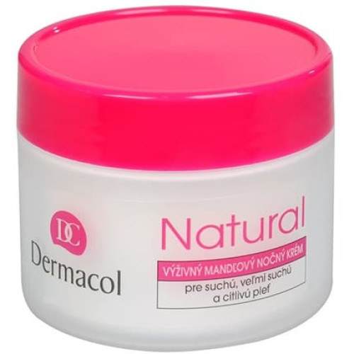 Dermacol Nourishing Night Cream Natural Almond 50 Ml For Dry And Sensitive Skin