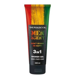 Dermacol Men Agent Shower Gel 3 In 1 Don't Worry Be Happy 250ml Dermacol Men Agent Shower Gel 3 In 1 Don't Worry Be Happy 250ml