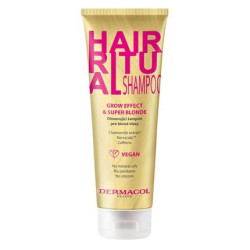 Dermacol Hair Ritual Renewing Shampoo Grow Effect & Super Blonde Shampoo 250 Ml