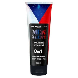 Dermacol Forbidden Release Men Agent 3-In-1 Shower Gel 250 Ml Dermacol Forbidden Release Men Agent 3-In-1 Shower Gel 250 Ml
