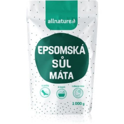 Allnature Epsom Salt Mint Bath Salt 1000 G Allnature Epsom Salt Mint Bath Salt 1000 G