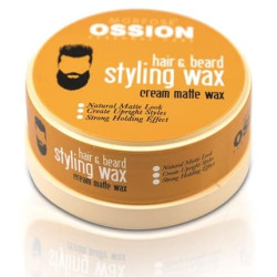 Morfose Ossion Hair & Beard Styling Cream Matte Wax 150ml Natural Look Beard Cream Hair Cream Flexible All Day