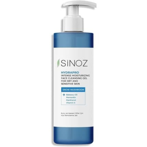 Sinoz Hydrapro Intense Moisturizing Face Cleansing Gel for Dry and Sensitive Skin