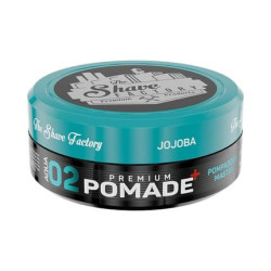 The Shave Factory Premium Pomade Professional Hair Styling For Men With Longlasting Hold Shine And Control 150ml