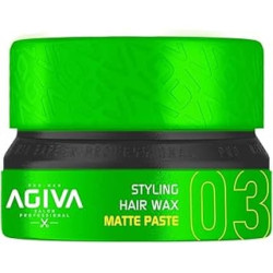 Agiva Wax Matte Paste Green - 155 Ml Agiva Wax Matte Paste Green - 155 Ml