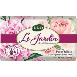 Dalan Le Jardin Pure Vegetable Soap Peony & Rose 200g Dalan Le Jardin Pure Vegetable Soap Peony & Rose 200g