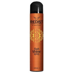 Redist Argan Flash Shine Spray 400ml Hair Spray for Shine and Smoothness