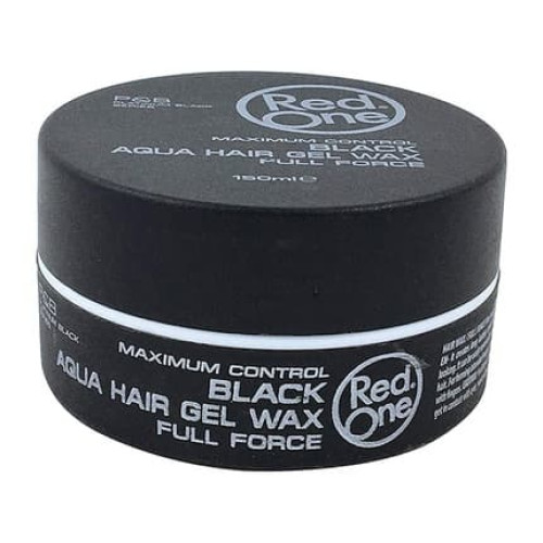 Red One Hair Gel Wax Black Aqua