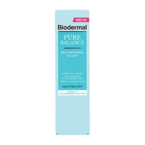 Biodermal Night Cream Pure Balance Skin Refining