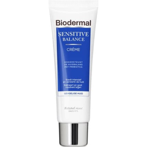 Biodermal Sensitive Balance Cream - Facial Care With Hyaluronic Acid - Day Cream For Sensitive Skin - 50ml