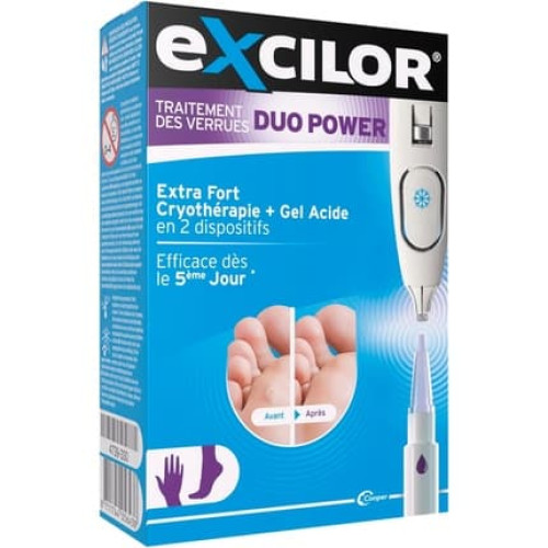 Excilor Duopower Extra Strength Wart Treatment Cryotherapy