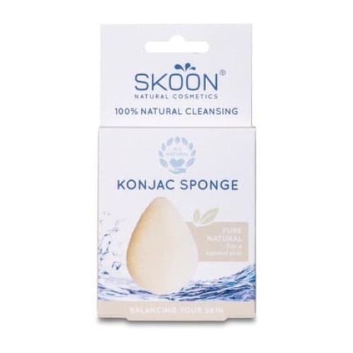 Skoon Konjac Sponge Pure Natural Cleansing Sponge