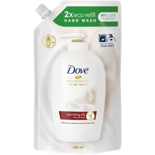 Dove Liquid Hand Wash Refill Silk with Frankincense 500ml