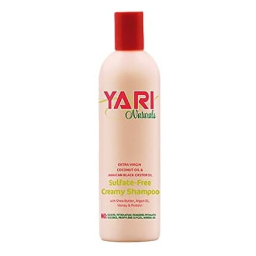 Yari Naturals Coconut Oil Jamaican Black Castor Oil Cream Shampoo 375ml