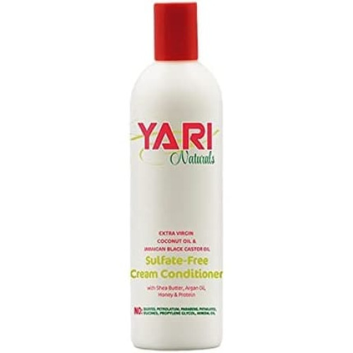 Yari Naturals Coconut Oil Jamaican Black Castor Oil Cream Conditioner 375ml