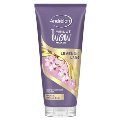Andrelon 1 Minute Wow Mask For Lively Long Hair