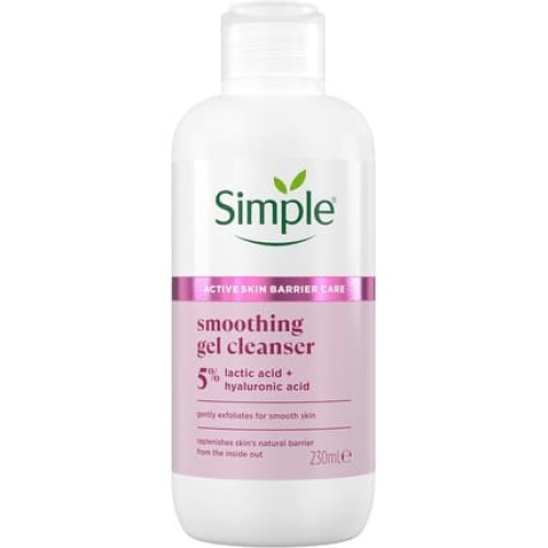 Simple Smoothing Gel Cleanser for Sensitive Skin