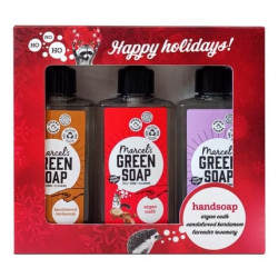 Marcel's Green Soap Christmas Set Hand Soap - A Festive Gift Set For Hand Care Marcel's Green Soap Christmas Set Hand Soap - A Festive Gift Set For Hand Care