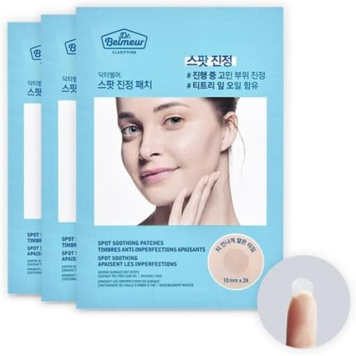 Dr. Belmeur Clarifying Spot Soothing Patches with Tea Tree Oil 72 Count Dr. Belmeur Clarifying Spot Soothing Patches with Tea Tree Oil 72 Count