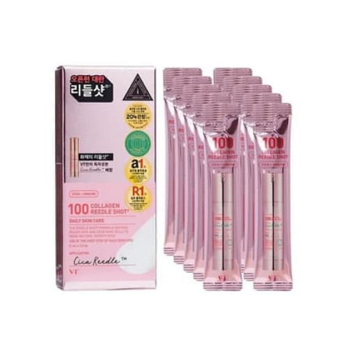 Vt Cosmetics 100 Collagen Reedle Shot 2ml X 10 Pieces