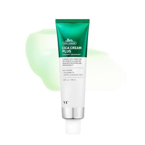 Vt Cosmetics Cica Cream Plus Hydrating and Calming Face Moisturizer with Centella