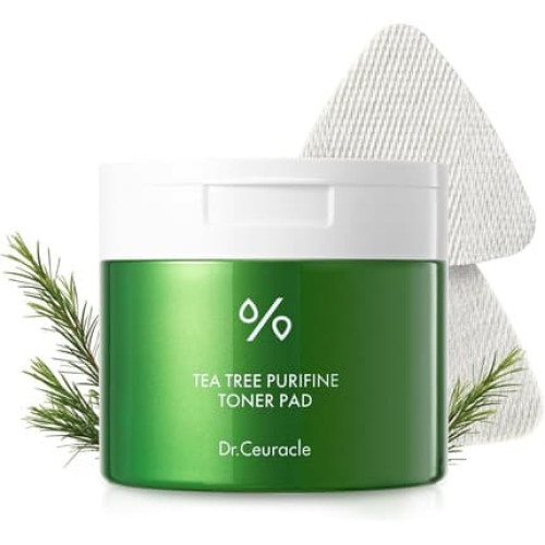 Dr.Ceuracle Tea Tree Purifine Toner Pad - Korean Skincare Mild Exfoliating