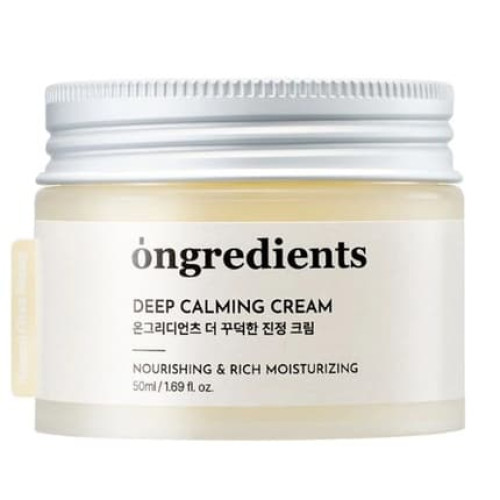 Ongredients Deep Calming Cream - 50ml