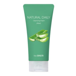 The Saem Natural Daily Cleansing Foam Aloe 150ml The Saem Natural Daily Cleansing Foam Aloe 150ml