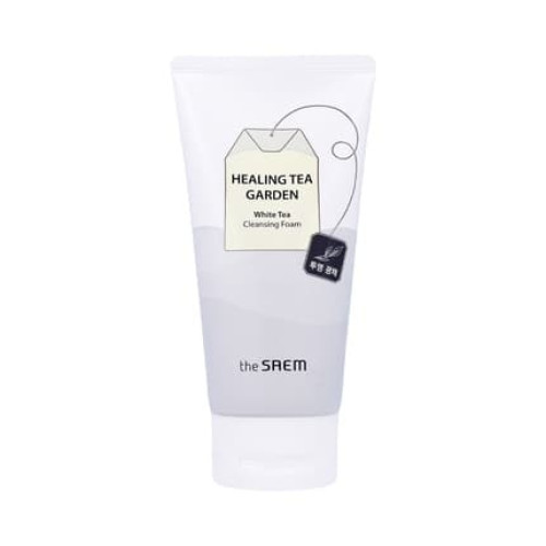 Saem Healing Tea Garden Facial Cleansing Foam White Tea