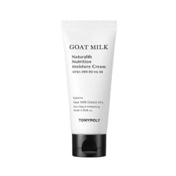 Tony Moly Goat Milk Naturalth Nutrition Moisture Cream - 80 Ml For Dry And Sensitive Skin Tony Moly Goat Milk Naturalth Nutrition Moisture Cream - 80 Ml For Dry And Sensitive Skin