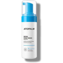 ATOPALM Facial Foam Wash Gentle Baby Wash Tear-Free Sulfate-Paraben-Free pH Balanced Hypoallergenic for Sensitive Skin EWG Green Grade Foaming Facial Cleanser 5.07 Fl Oz 150ml ATOPALM Facial Foam Wash Gentle Baby Wash Tear-Free Sulfate-Paraben-Free pH Balanced Hypoallergenic for Sensitive Skin EWG Green Grade Foaming Facial Cleanser 5.07 Fl Oz 150ml