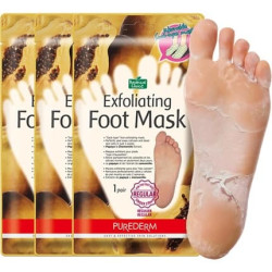 Purederm Exfoliating Foot Mask with Papaya & Chamomile Extract - Sock Type