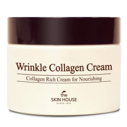 THE SKIN HOUSE Wrinkle Collagen Cream 50ml 1.69 fl.oz. Nourishing and Moisturizing Cream Anti-Aging Collagen and Deep Moisture