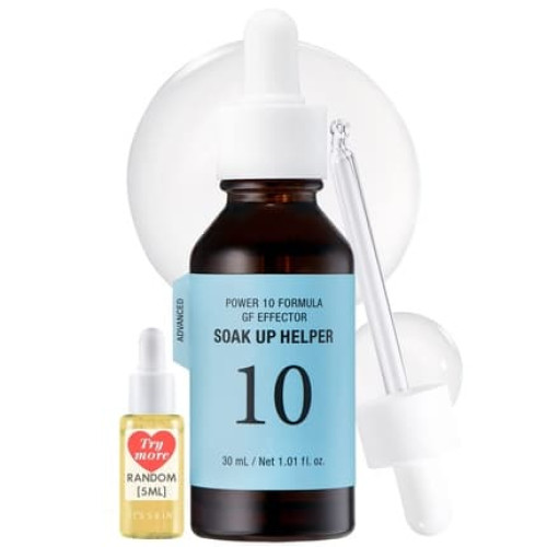 It'S SKIN Power 10 Formula GF Effector Ampoule Serum 30ml Hydrating Face Serum with Ginkgo Leaf Water and Hyaluronic Acid