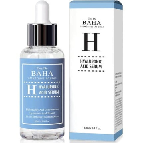 Pure Hyaluronic Acid 1% Serum 10,000ppm Hydrating Face Serum for Fine Lines