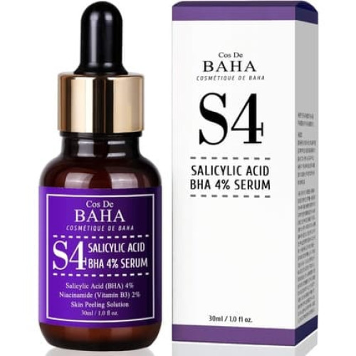 BHA Salicylic Acid 4% Exfoliant Serum 1oz with Niacinamide