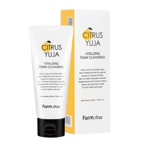 Farmstay Citrus Yuja Cleansing Foam 100ml