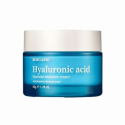 Bergamo Hyaluronic Acid Essential Intensive Cream Moisturizing Face Cream 50g Bergamo Hyaluronic Acid Essential Intensive Cream Moisturizing Face Cream 50g