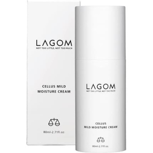 Lagom Cellus Mild Moisture Cream 75ml with Dermaflux and Green Tea