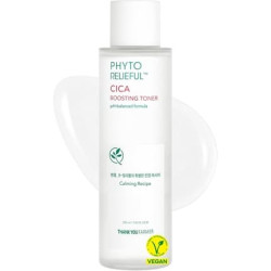 Thankyou Farmer Phyto Relief Cica Boosting Toner 200ml - PHA + LHA Liquid